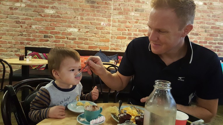 yummmm - hummm Babychino..